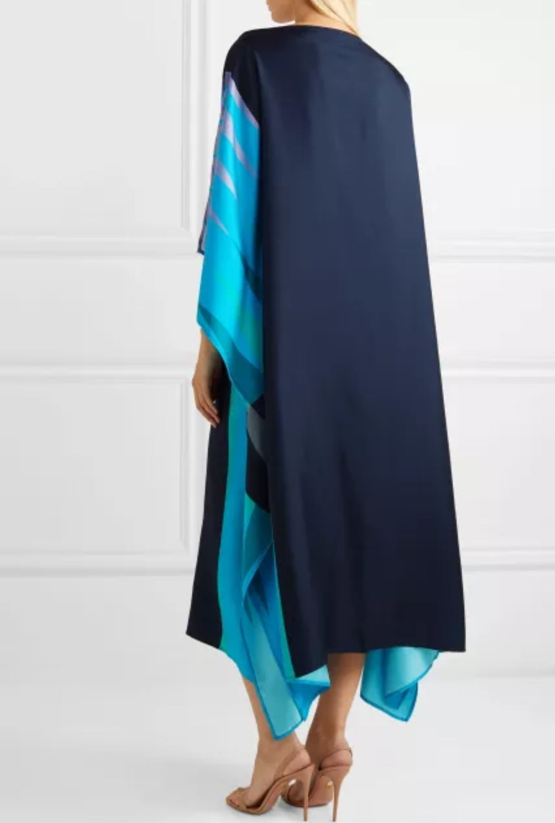 Sea Blue Kaftan