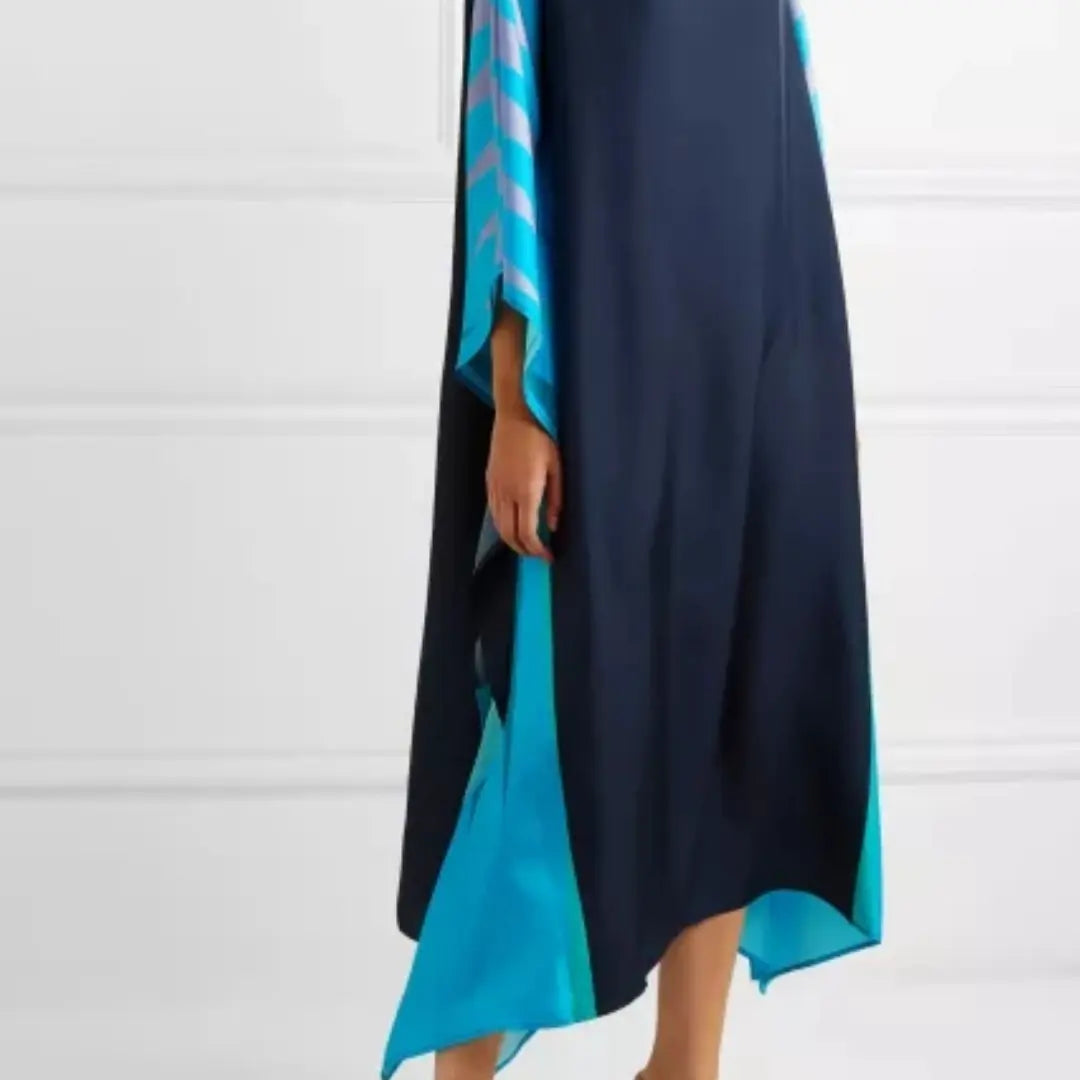 Sea Blue Kaftan