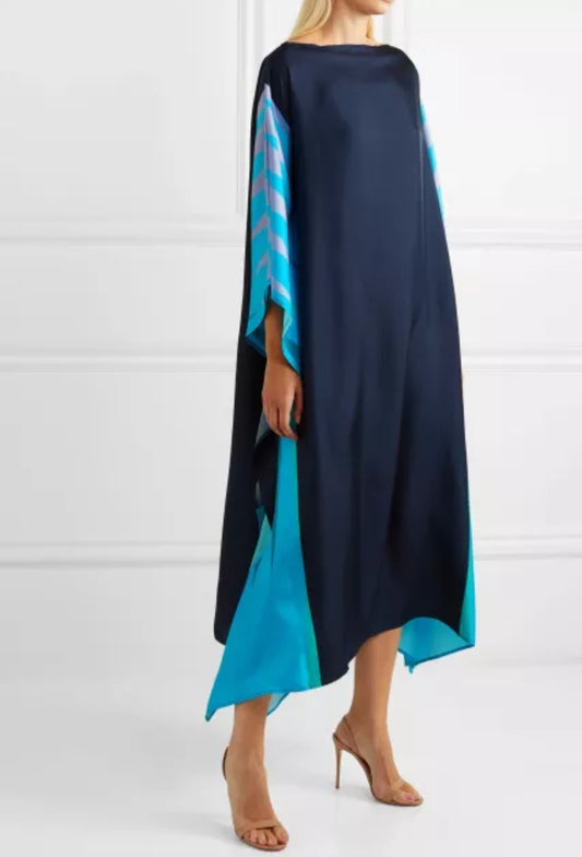 Sea Blue Kaftan